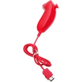 Resim Vigortrading Kırmızı-Nunchuk Video Oyunu Denetleyicisi Uzaktan Nintendo Wii Konsolu Için 5 Renk B85B (Yurt Dışından) 