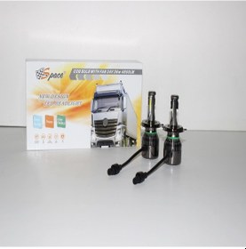 Resim Space Led Far Ampulü 4800 Lümen H4 24V / Laam809 