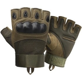 Resim Erkek Eldiven Açık Taktik Eldiven Spor Çekim Avcılık Airsoft 