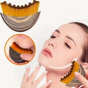 Resim 2 Adet Yüz Kontürleme ve Rahatlama İçin Lenfatik Drenaj Masaj Fırçası Seti - Kutulu 