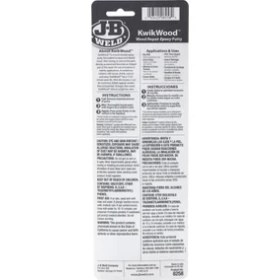 Resim Jb Wekd Kwikwood™ Epoksi Macun - 2 Oz Ahşap Onarıcı, Ahşap Yapıştırıcı 