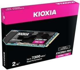 Resim KIOXIA EXCERIA PRO 2TB NVMe SSD – M.2 2280, PCIe Gen4, 7300MB/s Okuma, 6400MB/s Yazma 