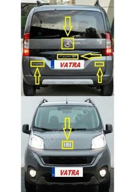 Resim Fiorino. Combi 1.3 Multijet Dynamic 2022-2024 Multijet Siyah "j"fıorıno-premio Yazı-bagaj Kaput Arma 