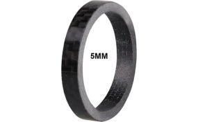 Resim Yunjin Shop 5 mm Tarzı 3k Karbon Fiber Iplik Bisiklet Paspayı Seti Karbon Paspayı Kulaklık Gövde Ara Parçası "ud Karbon Yol Bisikleti Paspayı Kiti mm (Yurt Dışından) 