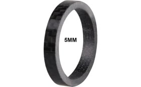 Resim Yunjin Shop 5 mm Tarzı 3k Karbon Fiber Iplik Bisiklet Paspayı Seti Karbon Paspayı Kulaklık Gövde Ara Parçası "ud Karbon Yol Bisikleti Paspayı Kiti mm (Yurt Dışından) 