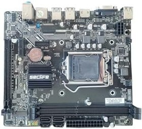 Resim Seclife H61 Anakart, mATX, Socket 1155, Intel 2./3. Nesil Core i7/i5/i3/Pentium/Celeron, DDR3 1600MHz, H61 Chipset, M.2 SSD Destekli 