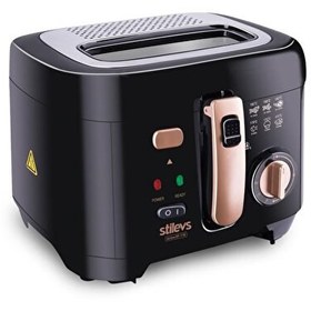 Resim SGH25604 Activa DF-118 1800 W Siyah Bakır Fritöz Airfryer 