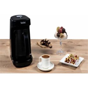 Resim Tefal CM8118 Köpüklüm Compact Türk Kahve Makinesi Siyah 