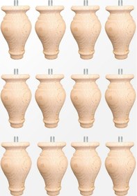 Resim Tsmpapel Koltuk Ayağı - Sehpa Ayağı - Baza Ayağı- Mobilya Ayağı -Ahşap Aya 