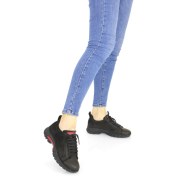 Resim Mammamia Kadın Spor Tarz Deri Kışlık Bağcıklı Ortopedik Ayakkabı M24/KA6315 