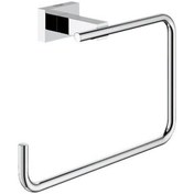 Resim Grohe Eurocube Halka Yuvarlak Havluluk Banyo Aksesuarı - 40510001 Krom 