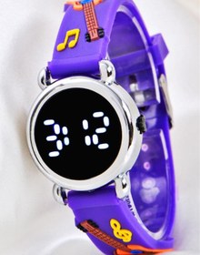 Resim Pinkoli Çocuk Kol Saati Pinkoli Gitar Nota Figürlü (04-09 Yaş) LED Bileklik ST-304152 