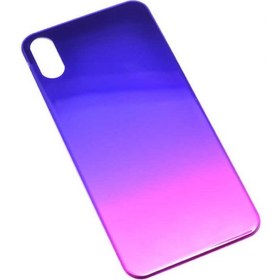 Resim Apple iPhone X  Evastore Kavisli Aynalı Arka Koruyucu Jelatin 