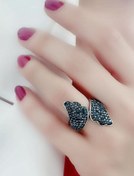 Resim OSESHOP Taşlı 925 Ayar Gümüş Ayarlanabilir Yüzük 