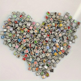 Resim 1/9/12PCS Çeşitli Stillerde Rastgele Charm Dört Mevsim Aksesuar Yapım Kitleri, Bilezikler, Kolyeler, Takı Aksesuarları, Tek Bölümlü Modülerler, DIY Aksesuarlar, Kadın Kolyeleri, Ayak Bileklikleri, El Yapımı Bilezikler, DIY Bağlantı Takı Hediyeleri 