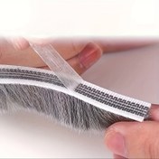 Resim Kendinden Yapışkanlı Keçe Hava İzolasyon Bandı - Dayanıklı Kapı ve Pencere Rüzgarlık, Yalıtım için Dokulu Tutuş, Gürültü Azaltma & Hava Sızıntısı Önleyici - Enerji Verimliliği ve Ev Konforu için Kolay Kurulumlu Kapı Altı Mühür 