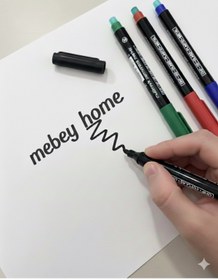 Resim Mebey Home Gıpta 4 Renk Asetat Kalem Seti 