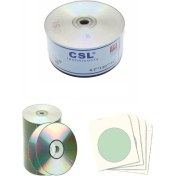 Resim Csl Boş Cd-R 700MB-80MIN 52X 10 Adet ve CD Zarfı 10 Adet 