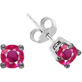 Resim Sirius Pembe Safir Tektaş Küpe 0823E0052 