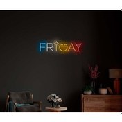 Resim Twins Led Friday Yazılı Neon Tabela Çokrenkli Model:model:23073366 Çok Renkli 