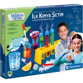 Resim Clementoni Deney Seti Kimya 