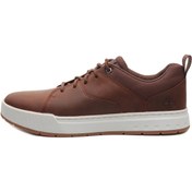 Resim Timberland Maple Grove Leather Ox Erkek Spor Ayakkabı Kahve 