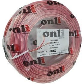 Resim Onli 2X1.50Mm Hoparlör Kablosu 100Metre Şeffaf 