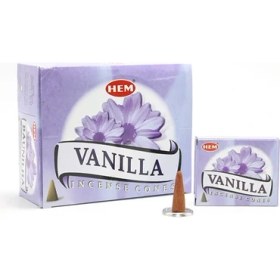 Resim Eco Lounge Vanilla Aromalı Konik Tütsü 