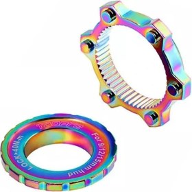 Resim Toopre Centerlock Dan 6 Vidalıya Çevirici Adaptör Rainbow 