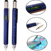 Resim Cetvelli Tornavidali Su Terazili Ilginç Dokunmatik Mimar Mavi Kalem 