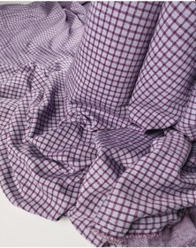 Resim Eflatun Bordo Renklerde Örme Kumaş 160x265cm-10717 Eflatun 