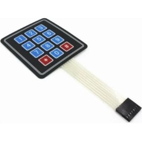 Resim Daisy Home 4x3 Membran Keypad 