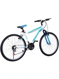 Resim OEM Belderia Tec Titan Dağ Bisikleti 24 Jant 21 Vites Mavi / Yeşil 48 cm Şehir Kullanımı İçin 