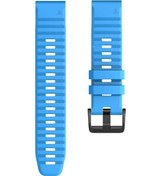 Resim Sones Garmin Fenix 7x / 6x 26mm Akıllı Saat Hızlı Bırakma Silikon Watch Kordon 