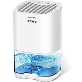 Resim EZERE H2102 Dehumidifer 1000ml Banyo-mutfak-oda Nem Alma Cihazi Beyaz 