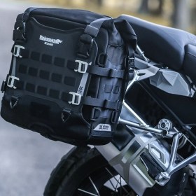 Resim Rhinowalk 20L Quick Release Yan Çanta, Mechanıc Seri - Su Geçirmez, Dayanıklı, Hızlı Tak-Çıkar Sistemli Motosiklet Çantası (Adet) 