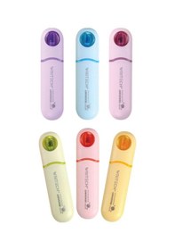Resim Wrıtech W-8154 Astronot Fosforlu Kalem Pastel Yeşil - 12'li Kutu 