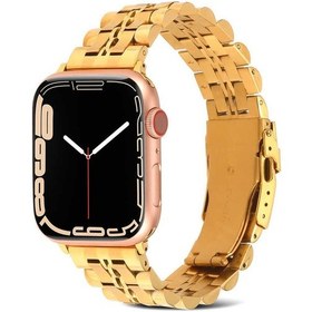 Resim Kilifone - iOS Uyumlu Watch 44mm - Kordon Metal Kordon Krd-54 