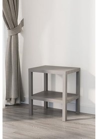 Resim Life 2 Katlı Plastik Gri Banyo Mutfak Rafı Mıt1056 