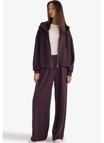 Resim Defacto Wide Leg Cepli Eşofman Altı G4762ax25wnpr38 Mor-pr38 