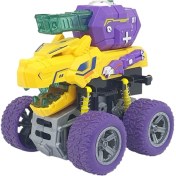 Resim Vardem Sürtmeli Dinazor Araçlar - Sesli ve Işıklı - D500-19 - Sarı 