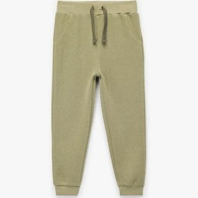 Resim Koton Pamuklu Jogger Yeşil Erkek Bebek Eşofman Altı 6wmb40025tk Yeşil 