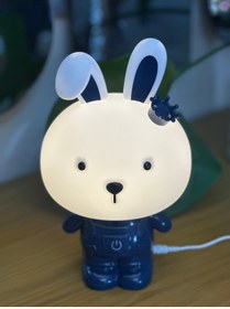 Resim Prozen TAVŞAN Dekoratif 3 Kademe Led Işıklı Çocuk Masa Gece Lambası 