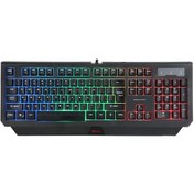 Resim Xtrike Me KB-507 Usb Kablolu Gökkuşağı Aydınlatmalı Oyuncu Q Klavye 