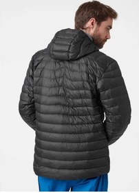Resim Helly Hansen Verglas Hooded Insulator Erkek Kaz Tüyü Mont Siyah 