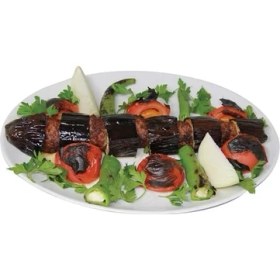 Resim Patlıcan Kebap Şişi Sebze Şişi Transmisyon Demir 8 mm Kare Kalınlık (5 Adet) 