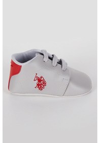 Resim U.s. Polo Assn. Erkek Bebek Ayakkabı Gri-1661 Gri 