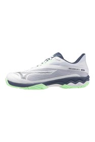 Resim Mizuno Wave Exceed Light 2 AC Gri / Beyaz Erkek Tenis Ayakkabısı 