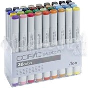 Resim copic Sketch 36lı Set Basic Colours 