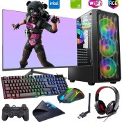 Resim Rogame I5 13400F 16GB Ddr4 1tb M2 4gb GTX1650 24" Monitörlü Oyun Bilgisayarı (Gaming Set) 